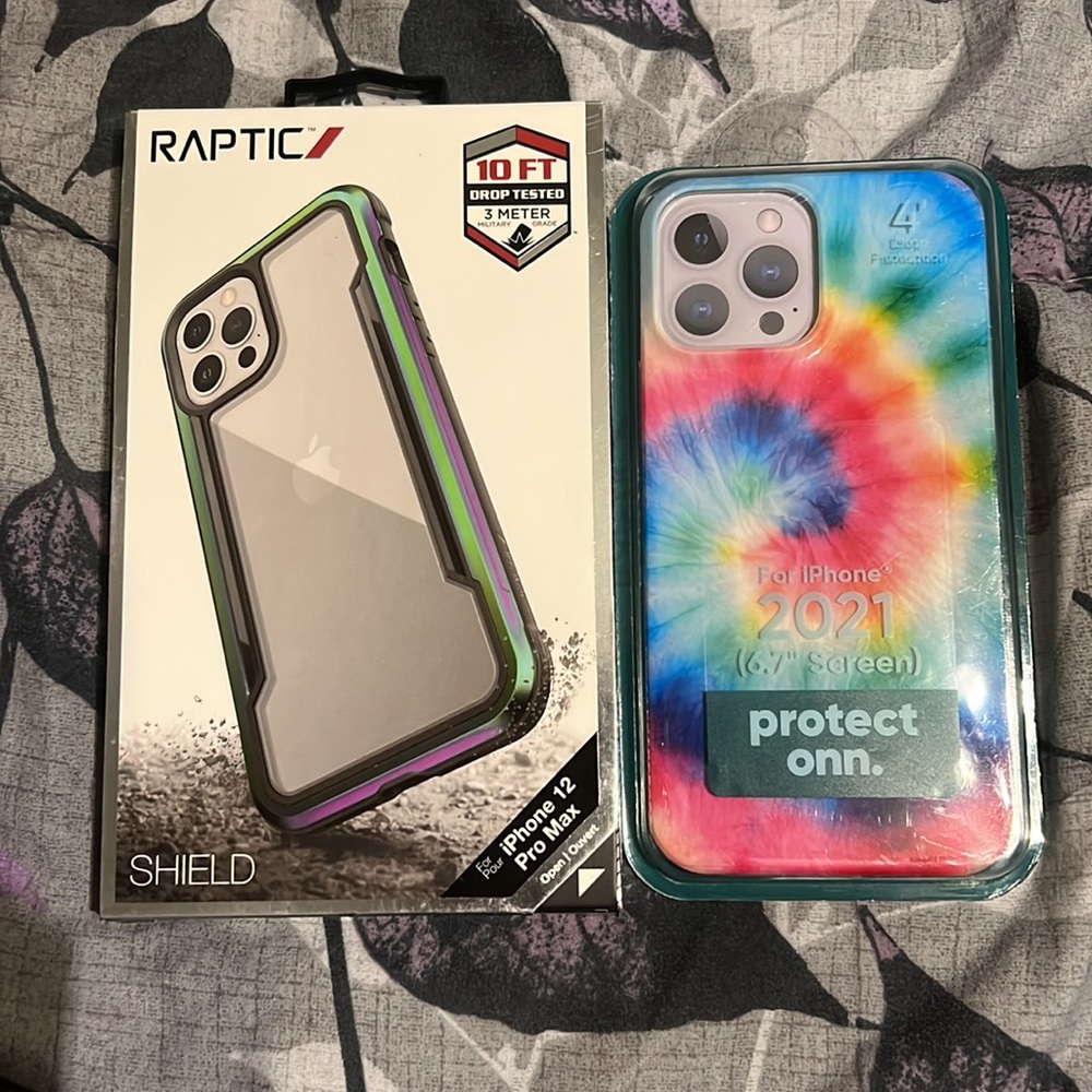 2 iPhone 12 Pro Max phone cases